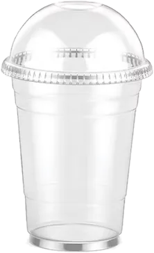 Gobelet PET Couvercle dôme