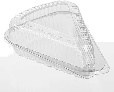 Barquette PET Part de tarte